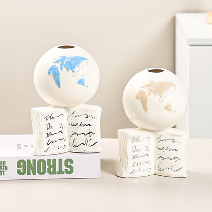 Elegant Ceramic Globe Bank Acalora