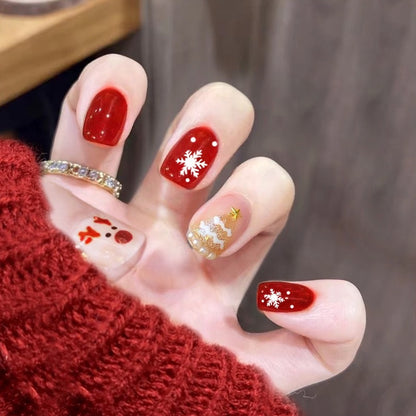 Fun Character-Themed Press-On Nail Art Acalora