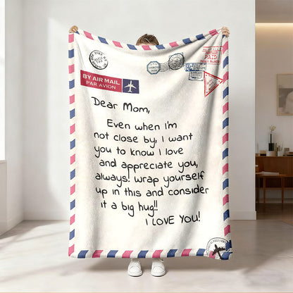 Women's Cozy Fleece Throw Blanket