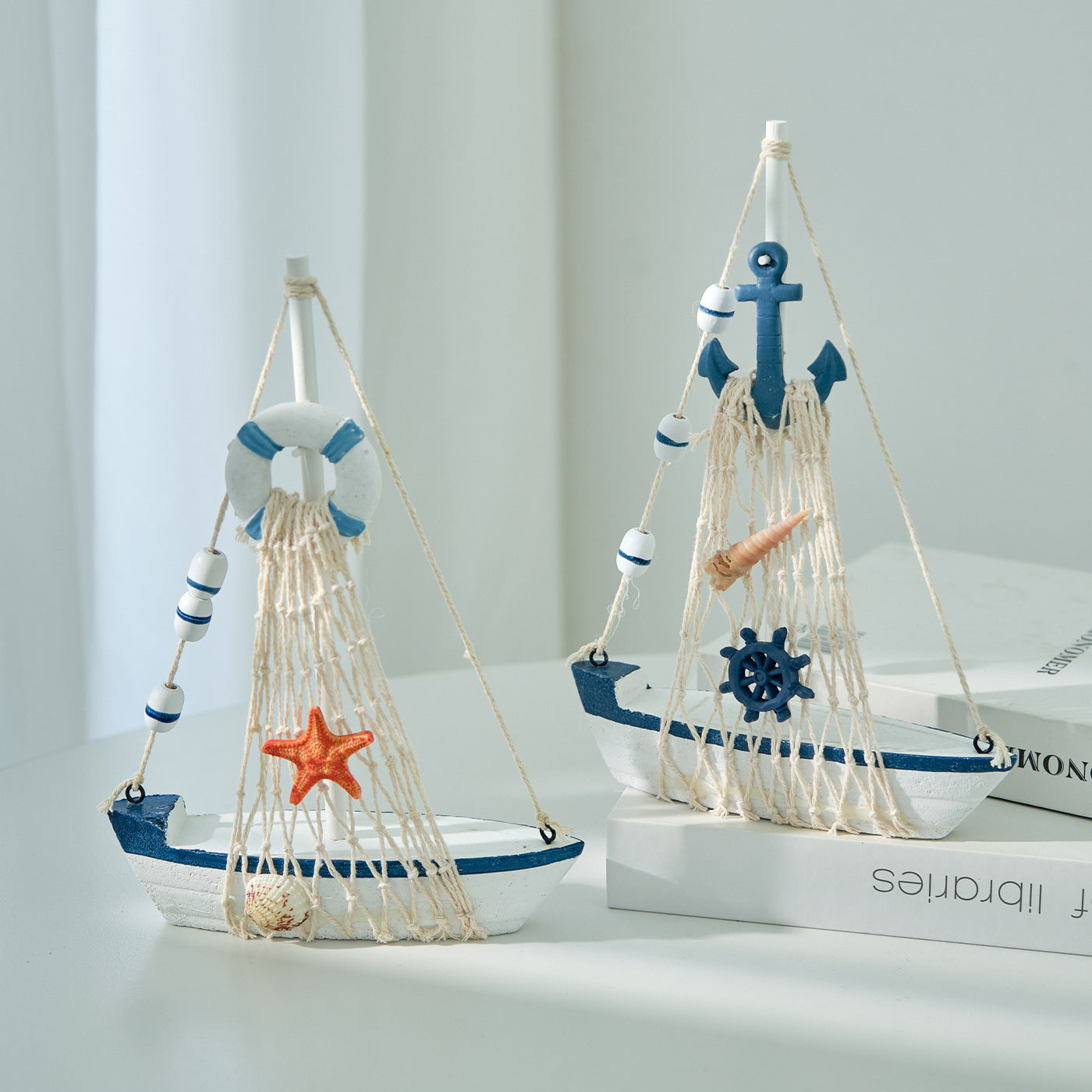 Nautical Theme Sailboat Model