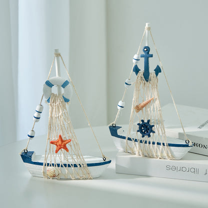 Nautical Theme Sailboat Model