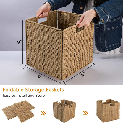 Woven Seagrass Toy Storage Container Acalora