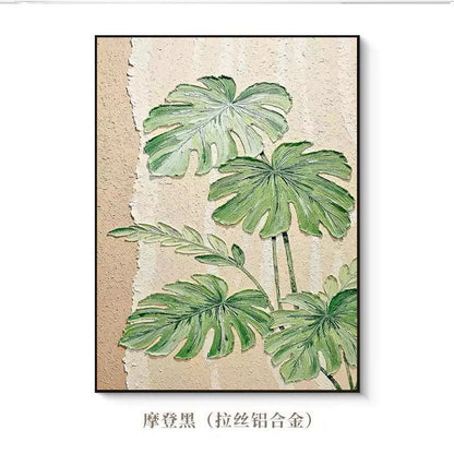 Botanical Relief Canvas Artwork