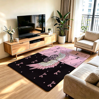 Unisex Artistic Skull Design Area Rug