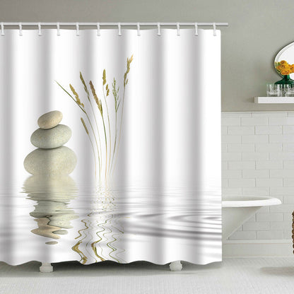 Artistic Floral Shower Curtain