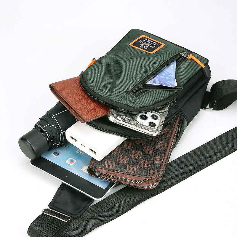 Military-Inspired Versatile Sling Bag Acalora
