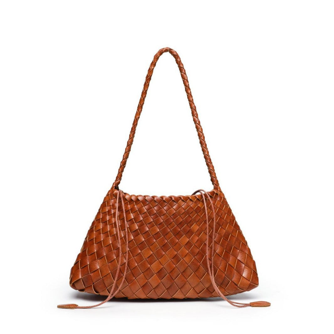 Textured Woven Shoulder Bag Acalora