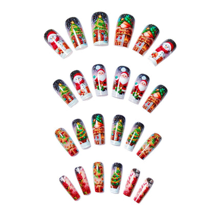 Festive 3D Holiday Nail Art Acalora