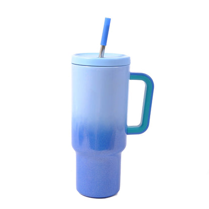 Women High-Quality Insulated Cup with Integrated Straw Kalsten