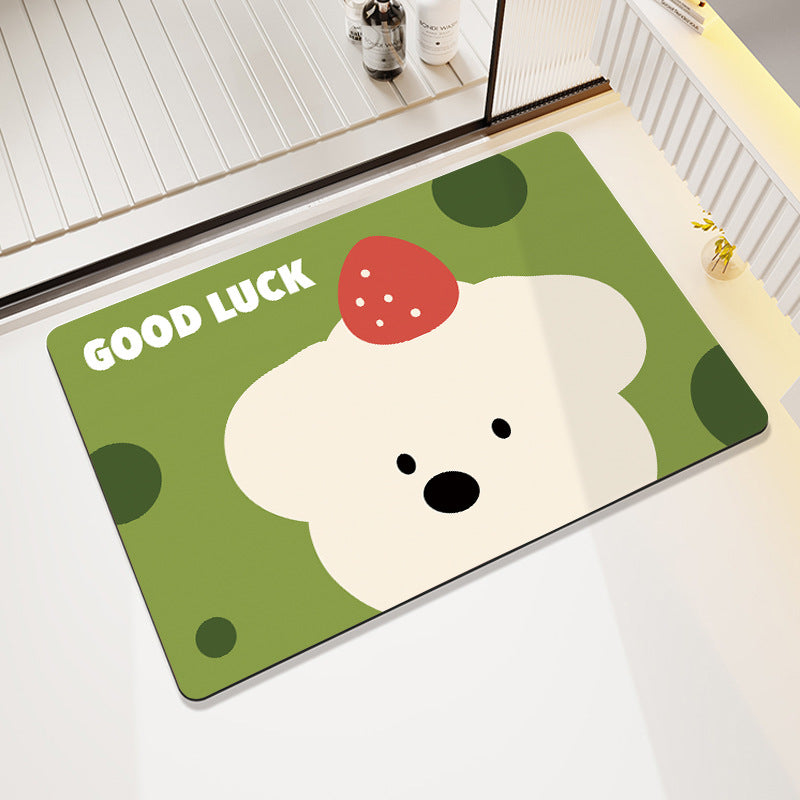 Fun-Themed Cartoon Bath Mat Acalora