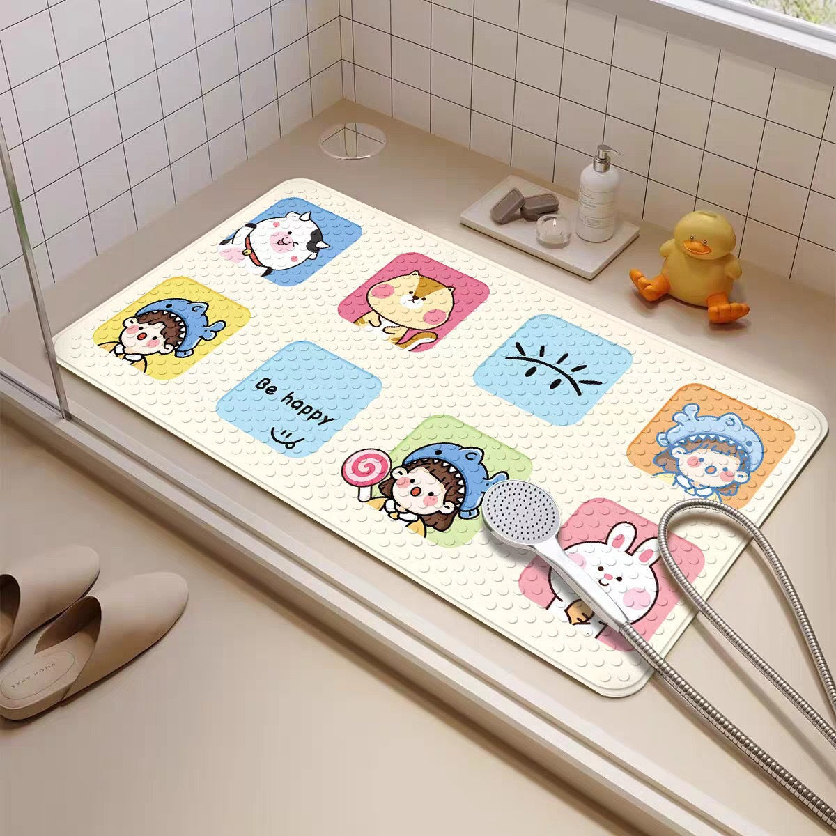 Cartoon Animal Bath Mat