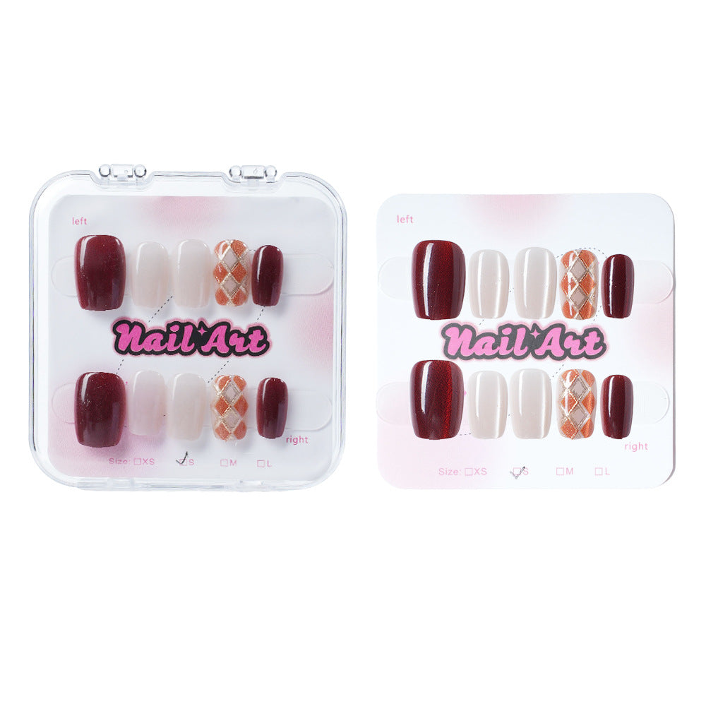 Glamorous Press-On Nail Art Set Acalora