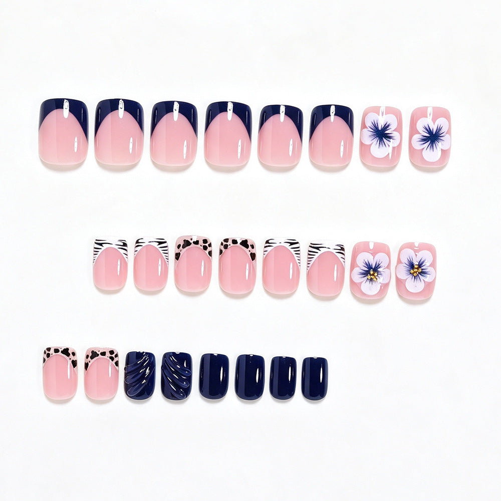 Floral Accented Nail Art Set Acalora