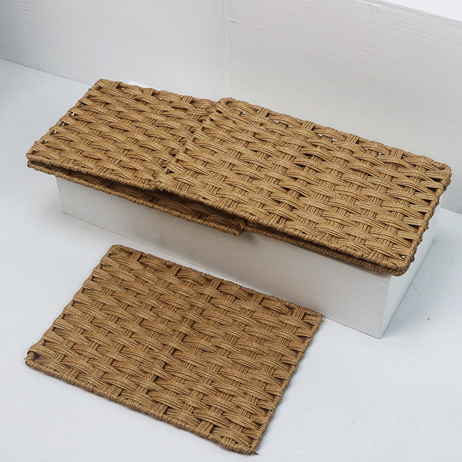 Woven Organizational Storage Bin Acalora