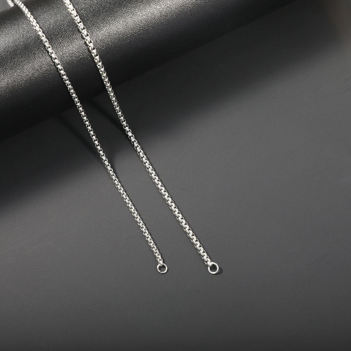 Sleek Stainless Steel Chain Necklace Acalora