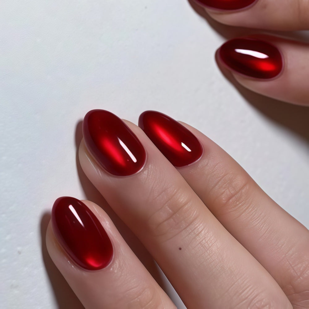 High-quality artificial nails in elegant glossy design Acalora
