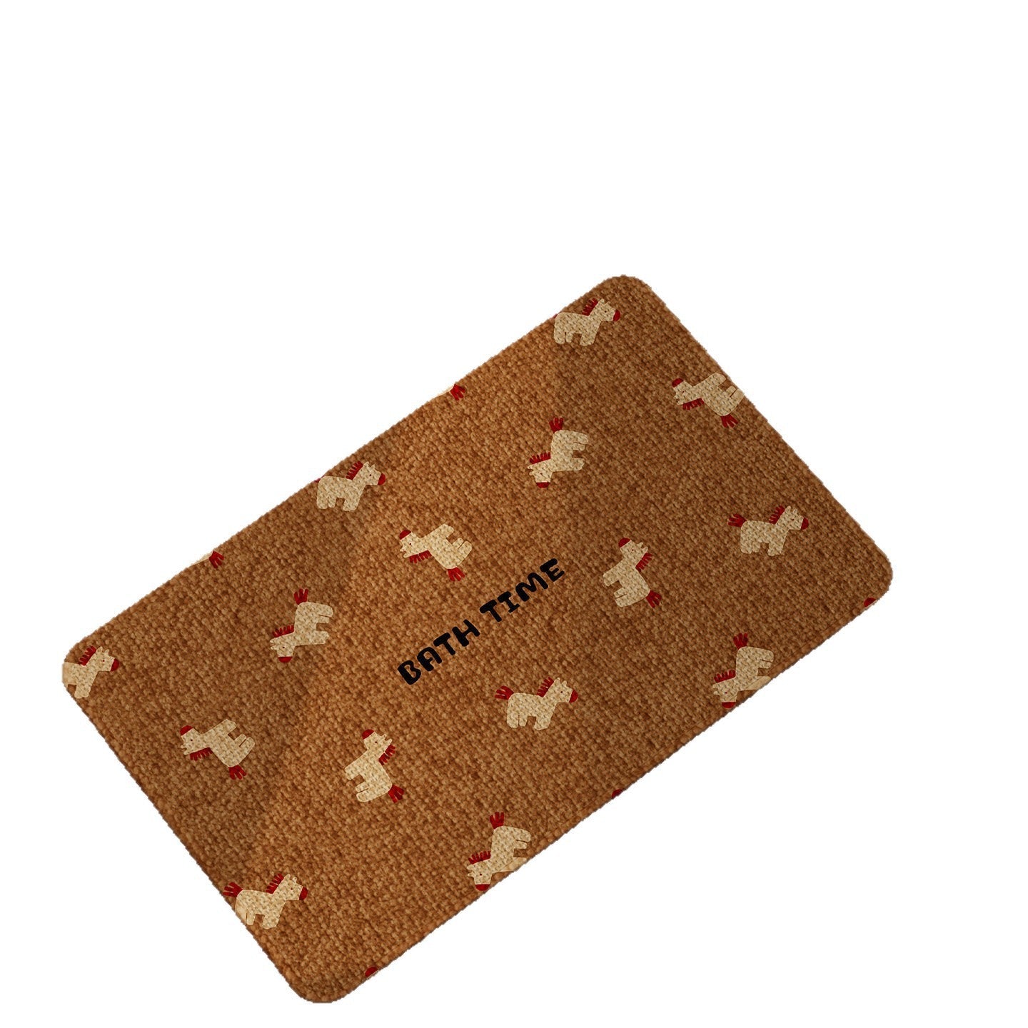 Playful Animal-Themed Bath Mat