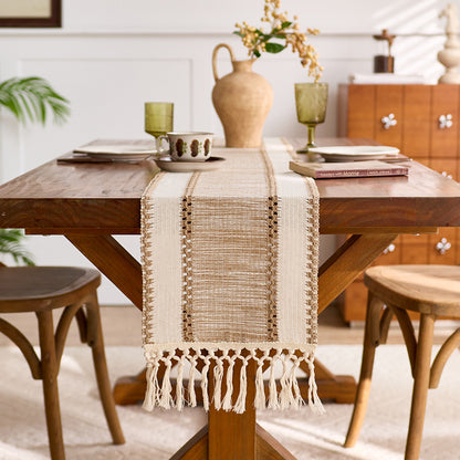 Elegant Textured Table Runner