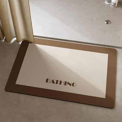 Playful Cat-Themed Bath Mat