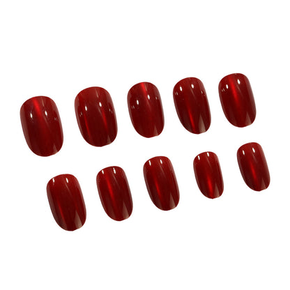High-quality artificial nails in elegant glossy design Acalora