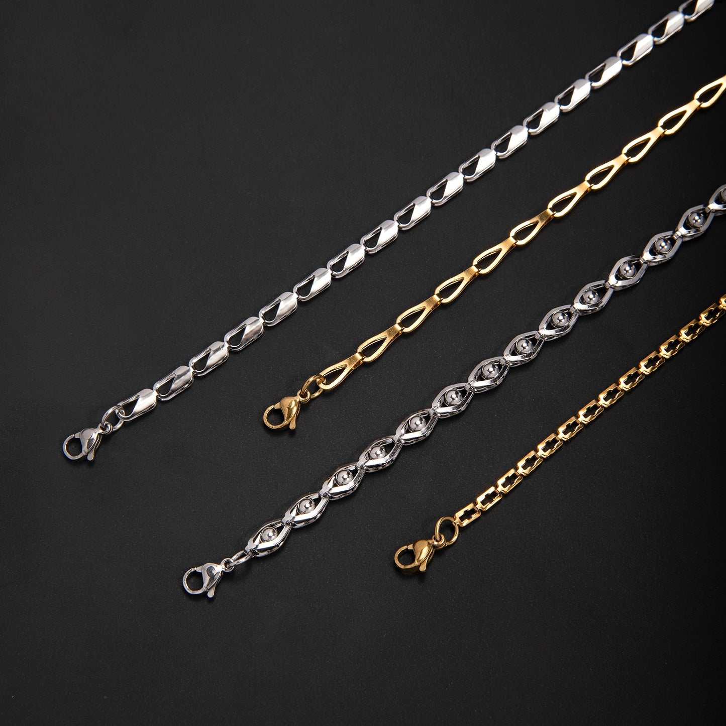 Stylish Chain Necklace Acalora