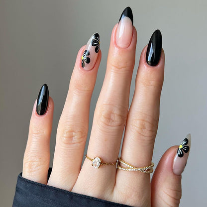 Artificial nail set with unique patterns Acalora