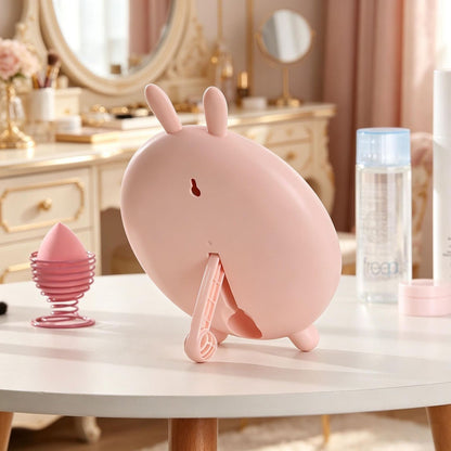 Cute Panda-Themed Handheld Makeup Mirror