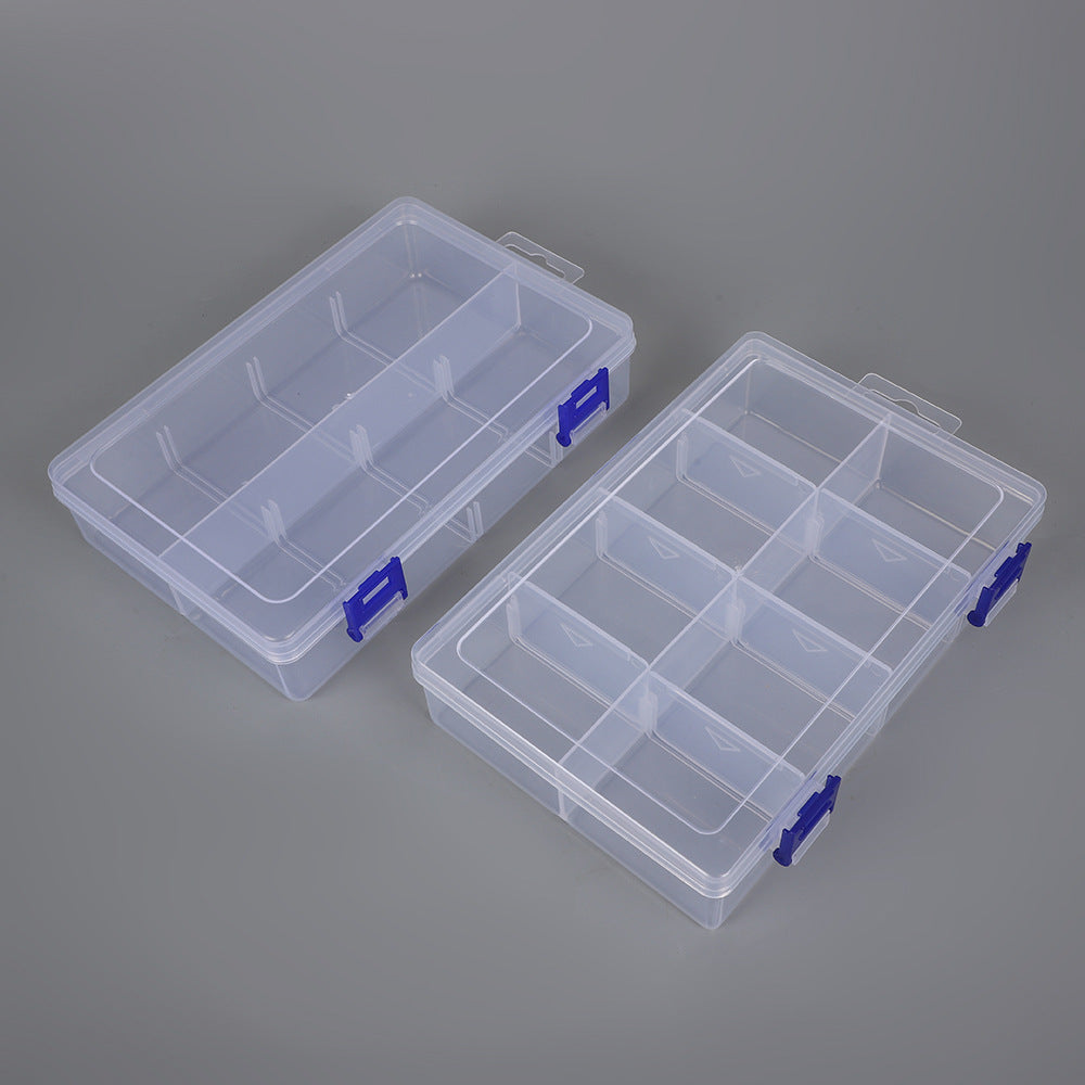 Clear Multi-Compartment Organizer Case Acalora