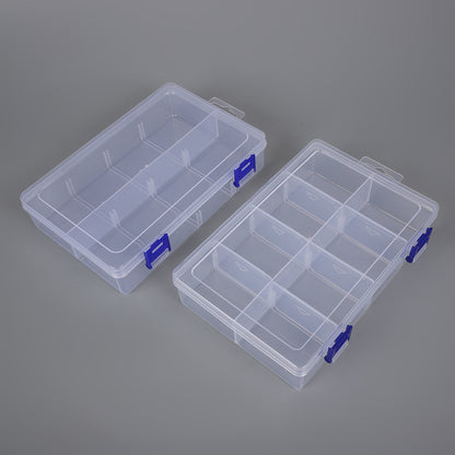 Clear Multi-Compartment Organizer Case Acalora