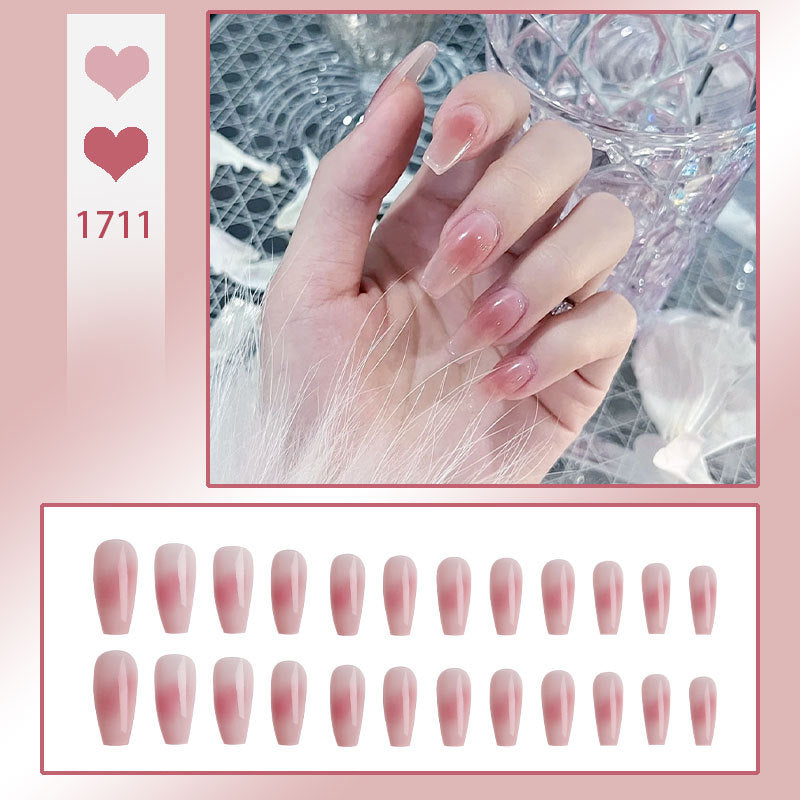 Acrylic nail set with elegant ombre effect Acalora
