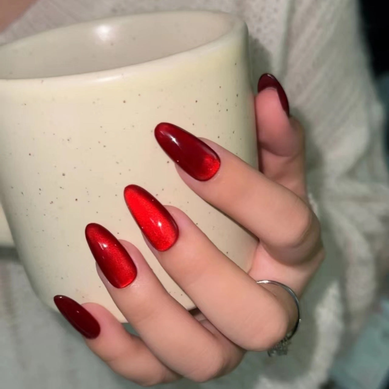 Sparkling Press-On Nail Set Acalora