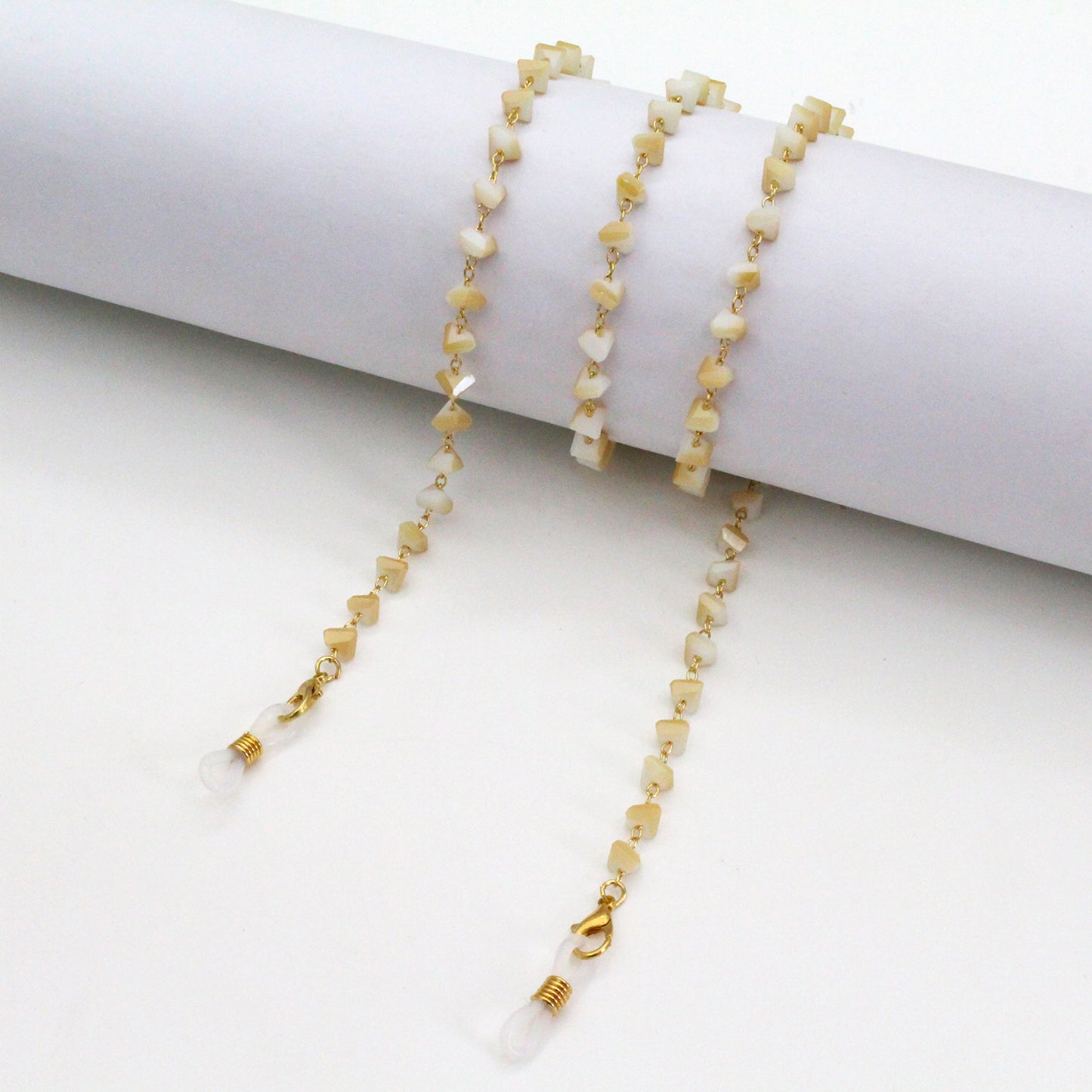 Artistic Gemstone Eyewear Chain Acalora