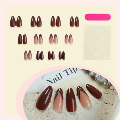 Elegant Press-On Nail Kit with Premium Glossy Finish Acalora