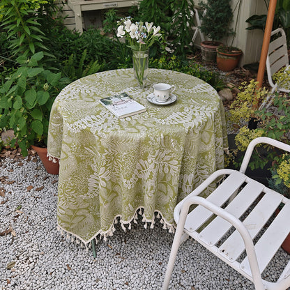 Botanical Print Tablecloth