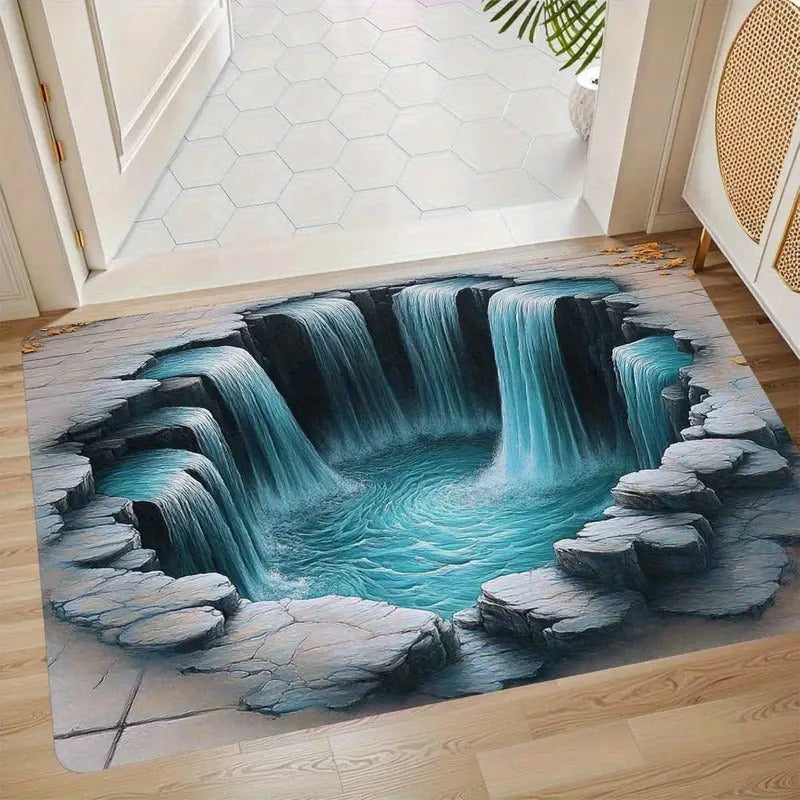 Cartoon-Themed Doormat