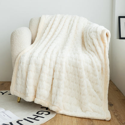 Unisex Plush Throw Blanket