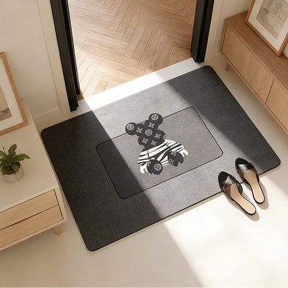 Cute Cartoon-Themed Bath Mat Acalora