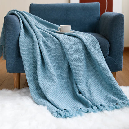 Unisex Premium Textured Throw Blanket