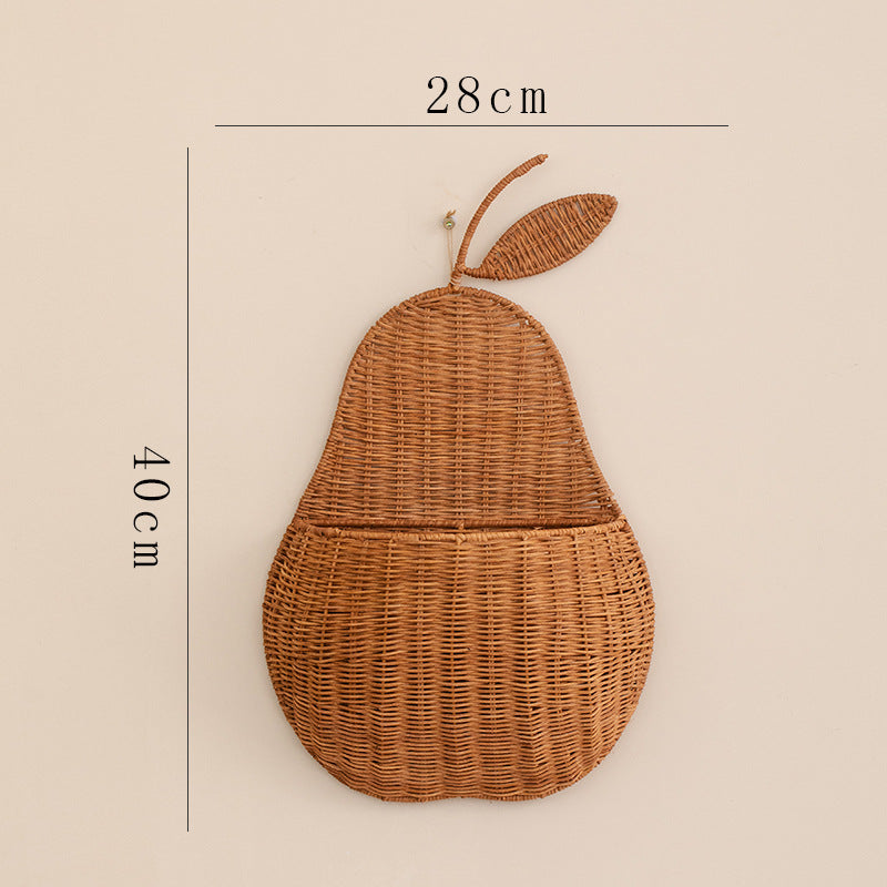 Decorative flower basket with handle Acalora