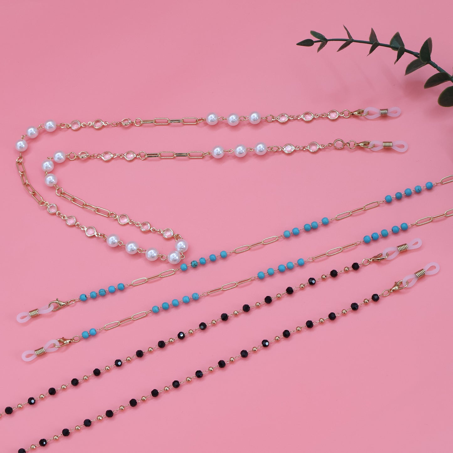 Elegant Pearl Beaded Necklace Acalora
