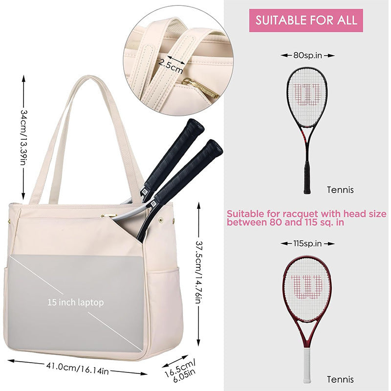 Tennis Equipment Tote Bag Acalora