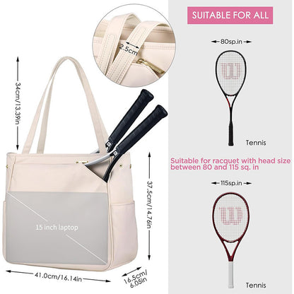 Tennis Equipment Tote Bag Acalora