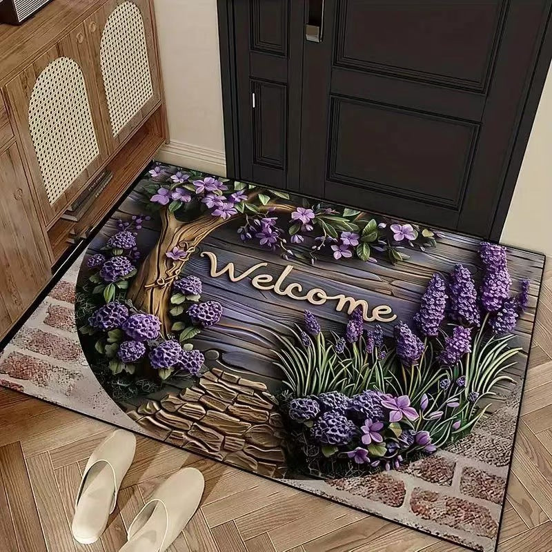 Cartoon-Themed Doormat