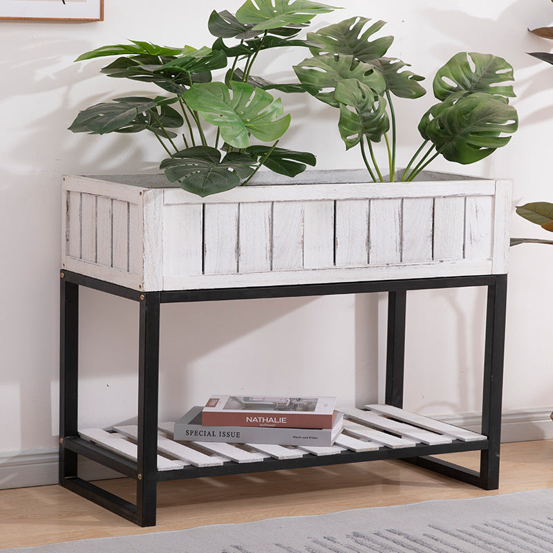 Wooden Planter Stand Acalora