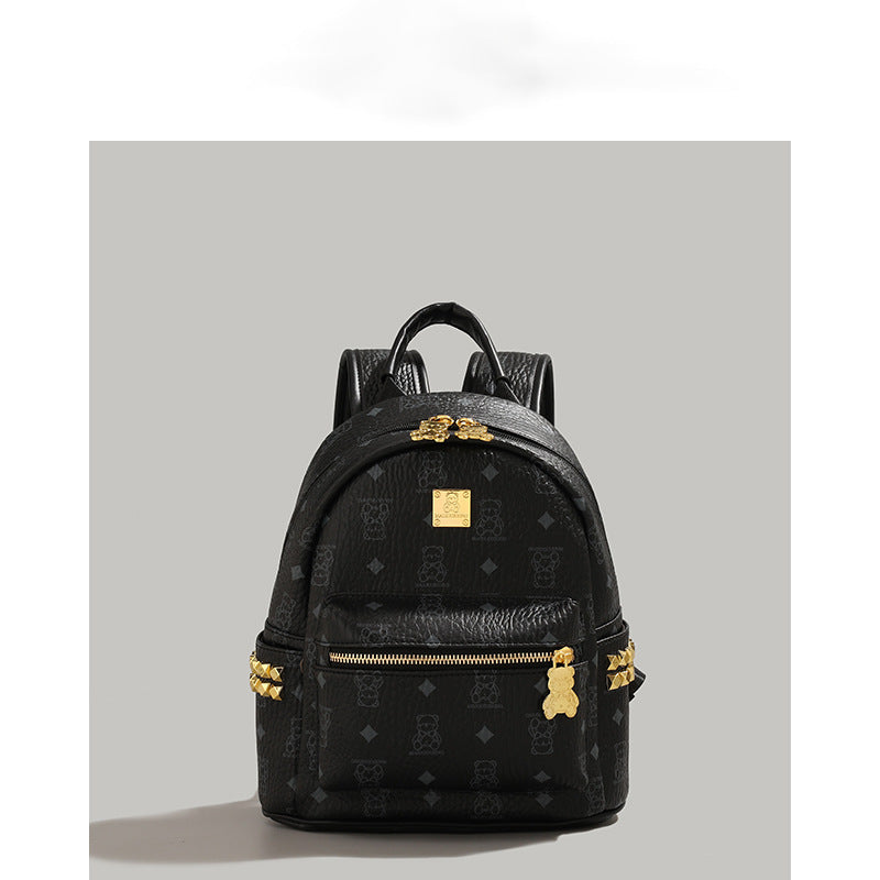 Stylish Character-Printed Backpack Acalora