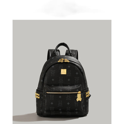Stylish Character-Printed Backpack Acalora