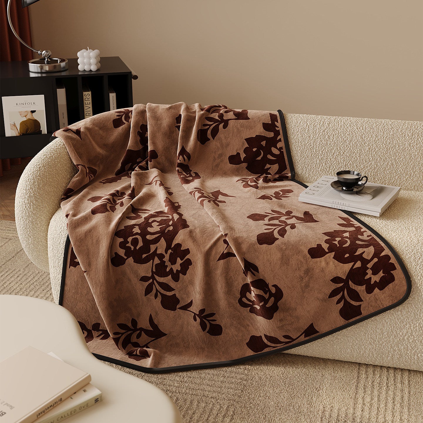 Cozy Textured Fleece Blanket