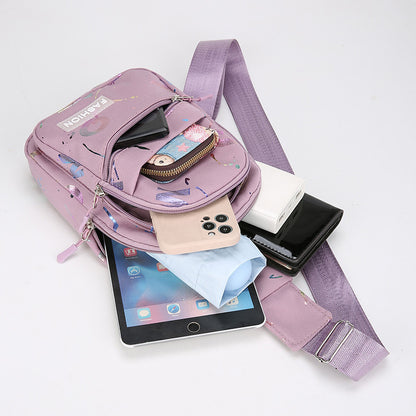 Colorful Artistic Sling Bag Acalora