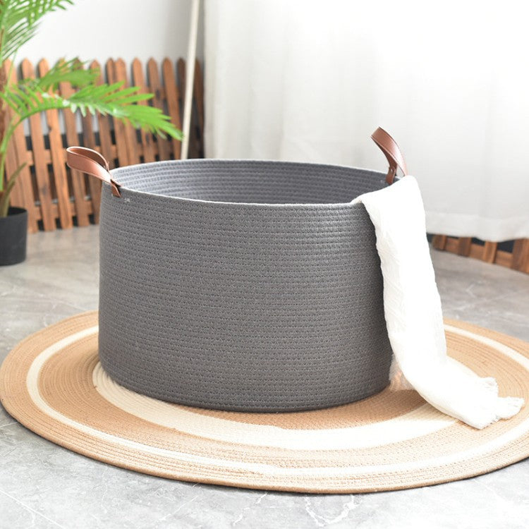Stylish storage basket made of durable material Acalora