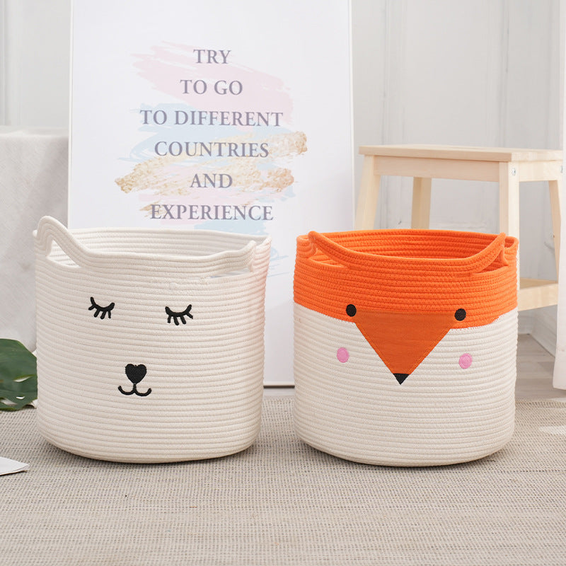 Tier motif storage basket Acalora